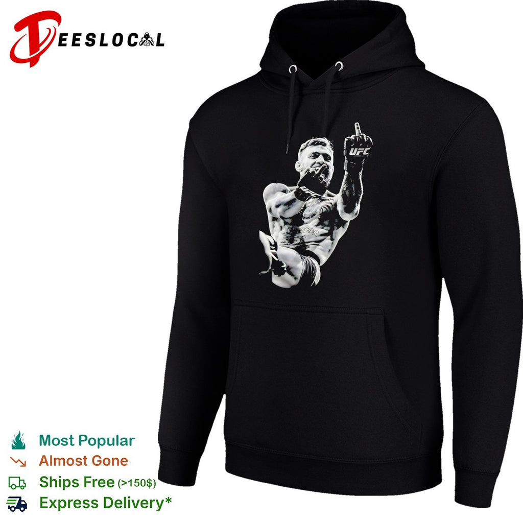 Conor McGregor UFC MMA Legend Middle Finger shirt