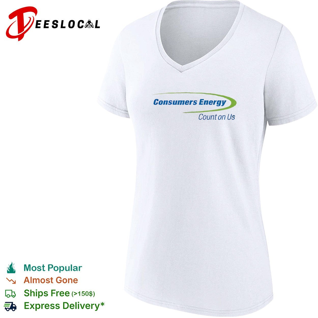 Consumers Energy Count on Us shirt