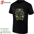 Continuing to care for others is to resist floral pattern shirt