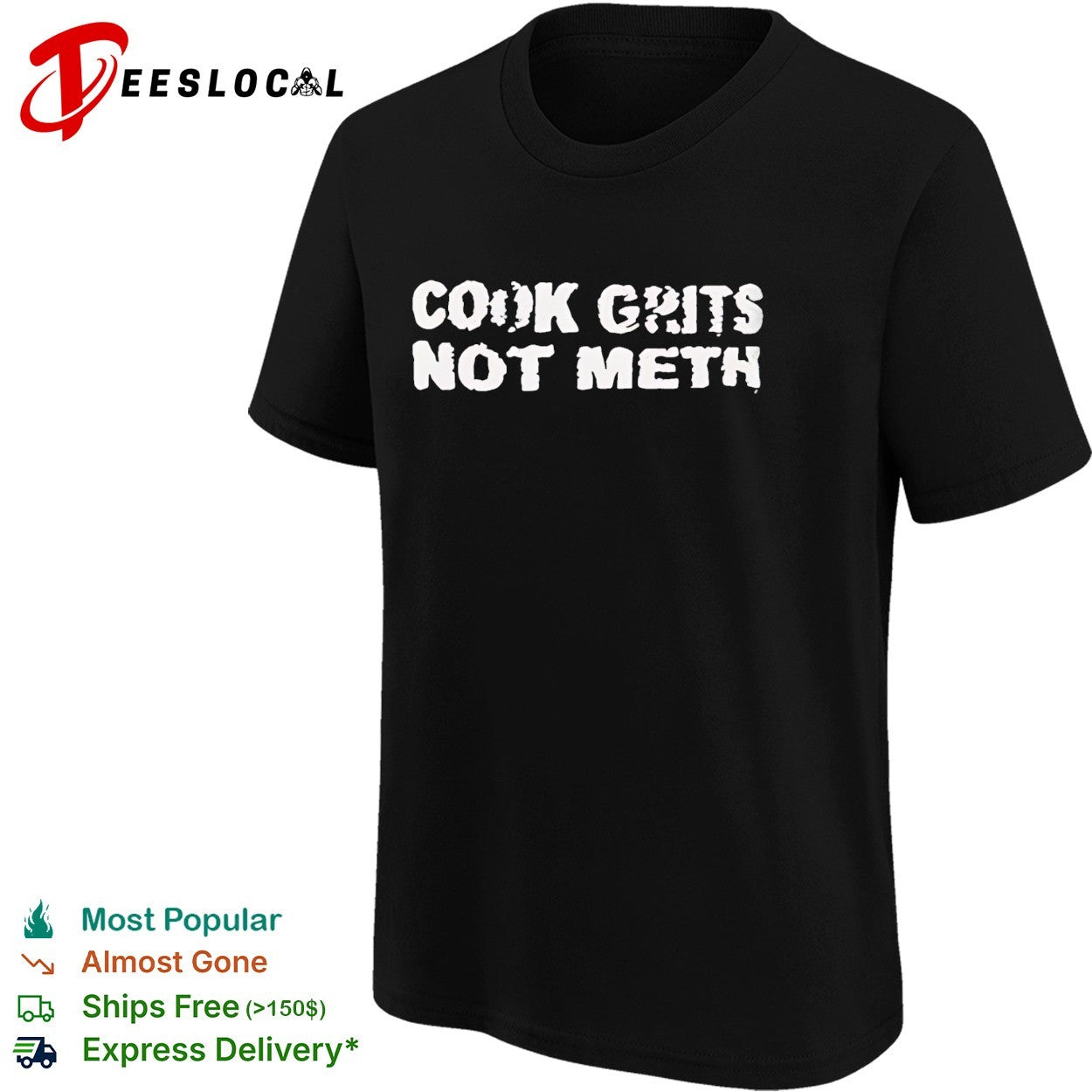 Cook Grits Not Meth retro shirt