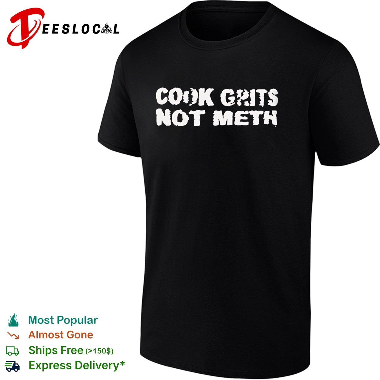 Cook Grits Not Meth retro shirt