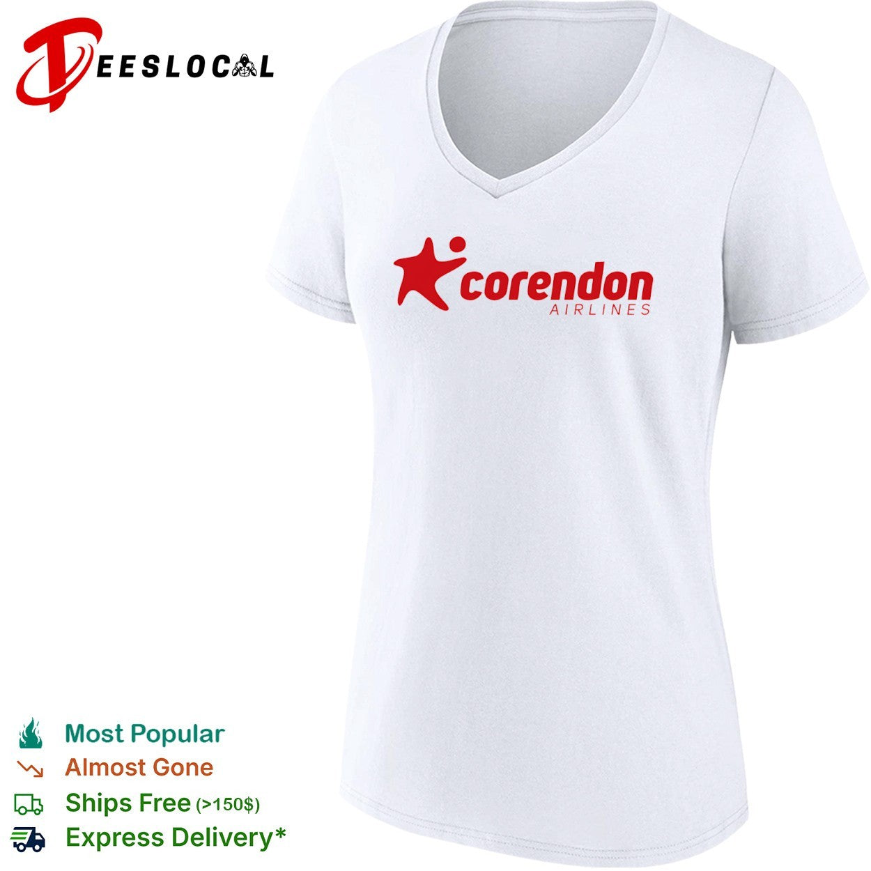 Corendon Airlines logo shirt
