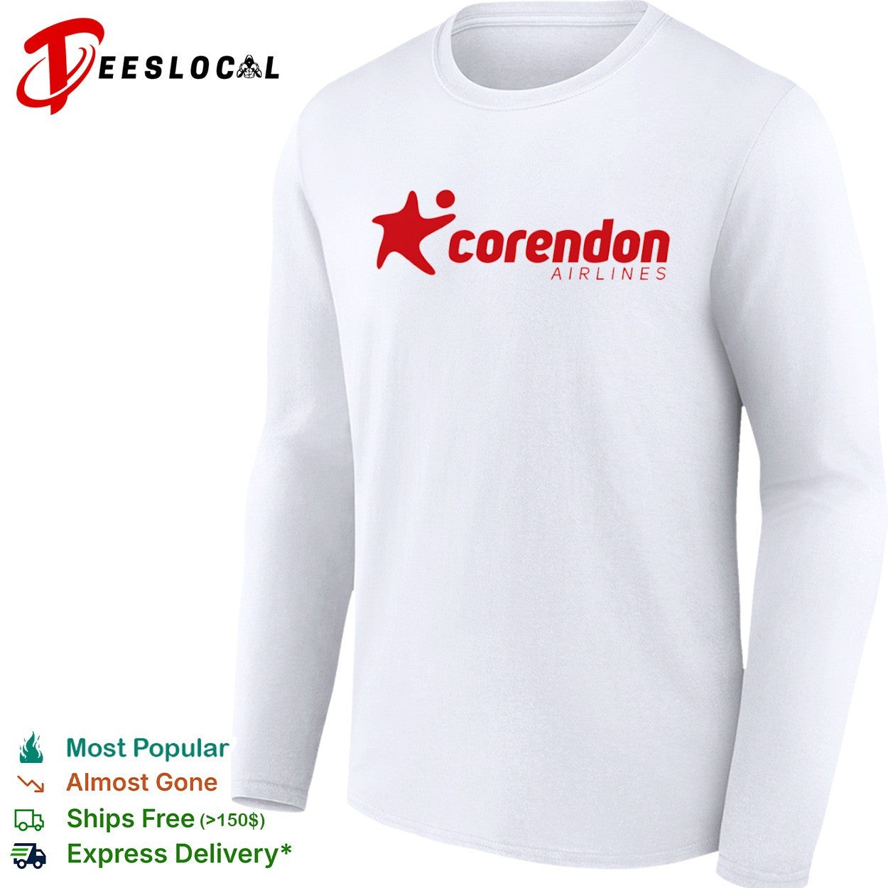 Corendon Airlines logo shirt