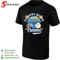 Country Roads Take Me to Omaha West Virginia Mountaineers Baseball shirt