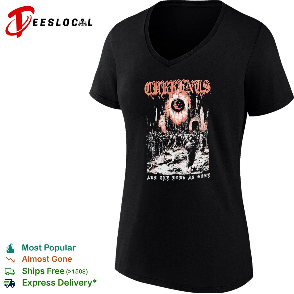 Currents all the love is gone ruins soldiers shirt