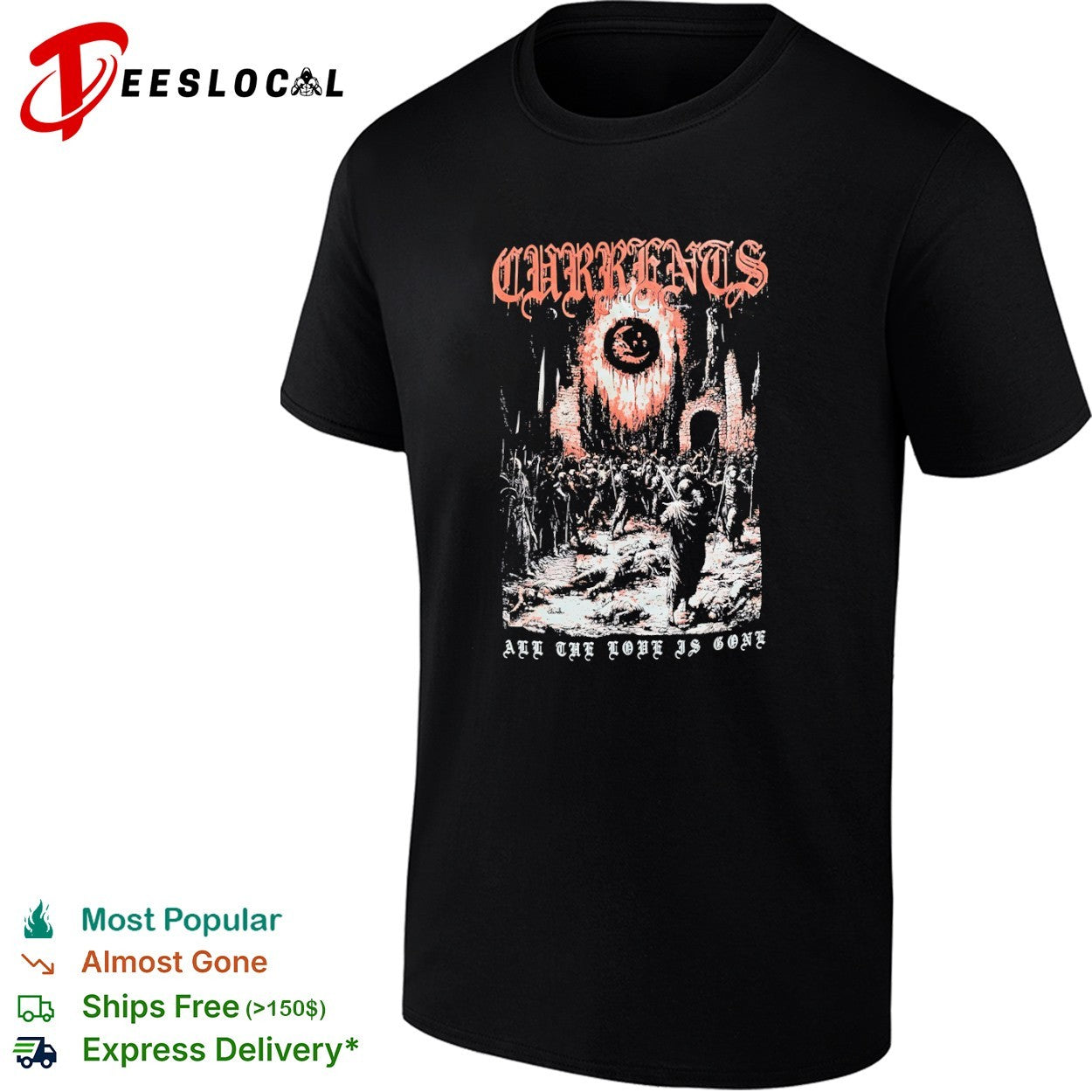 Currents all the love is gone ruins soldiers shirt