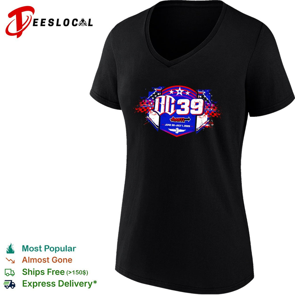 DC 39 Avanti June 30 July 1 2026 racing event logo shirt