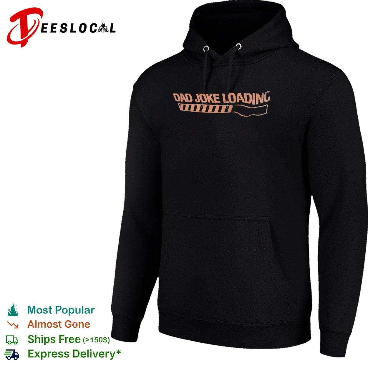Dad joke loading progress bar shirt