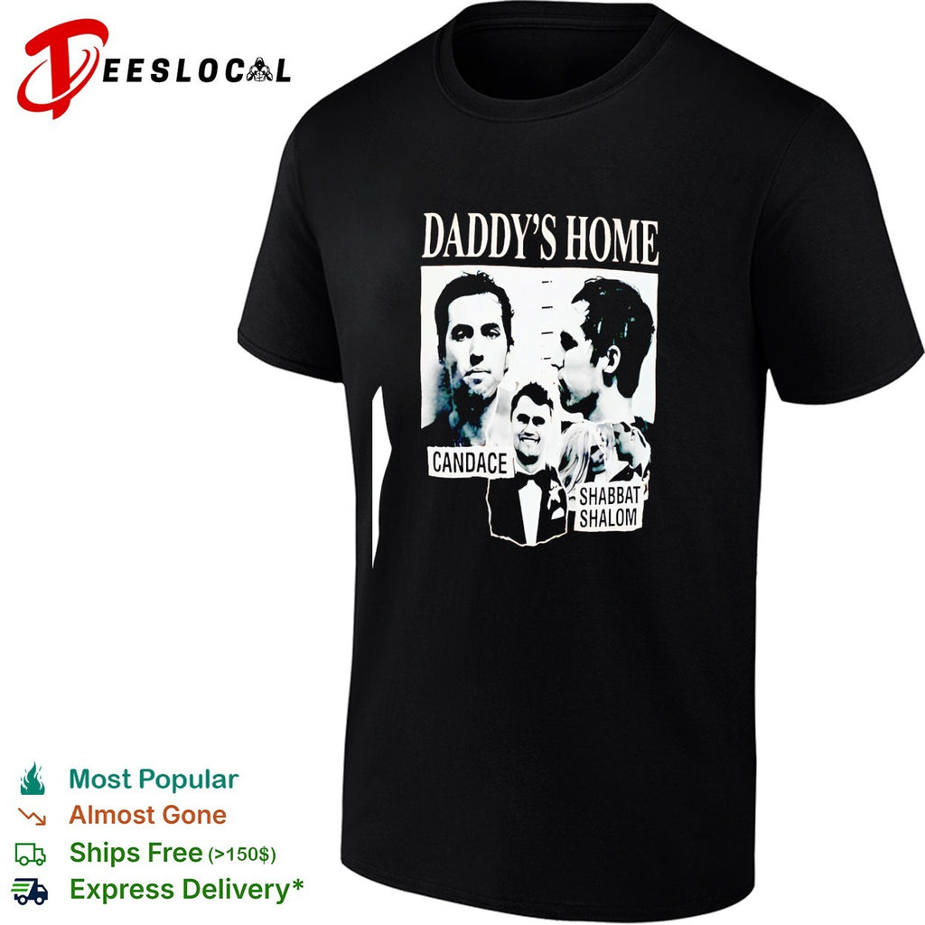 Daddy’s home Candace Shabbat Shalom mugshot collage shirt
