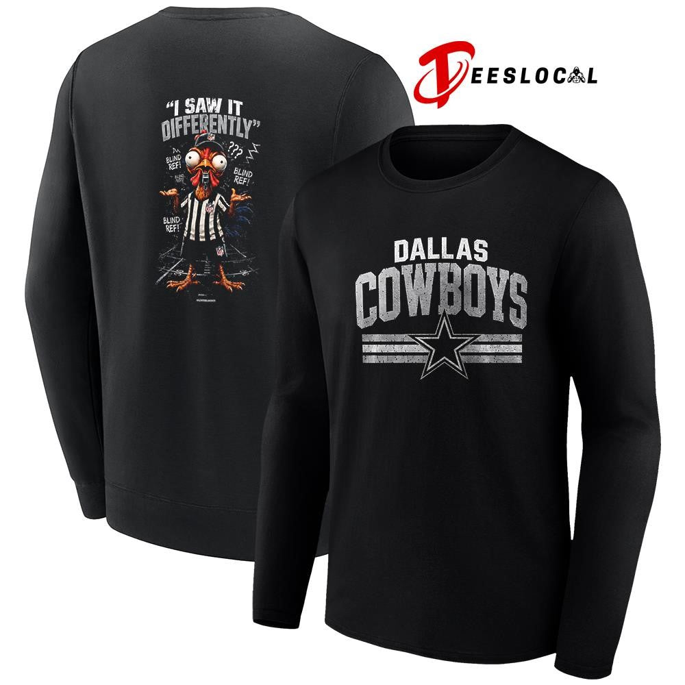 Dallas Cowboys Blind ref I saw it differently shirt