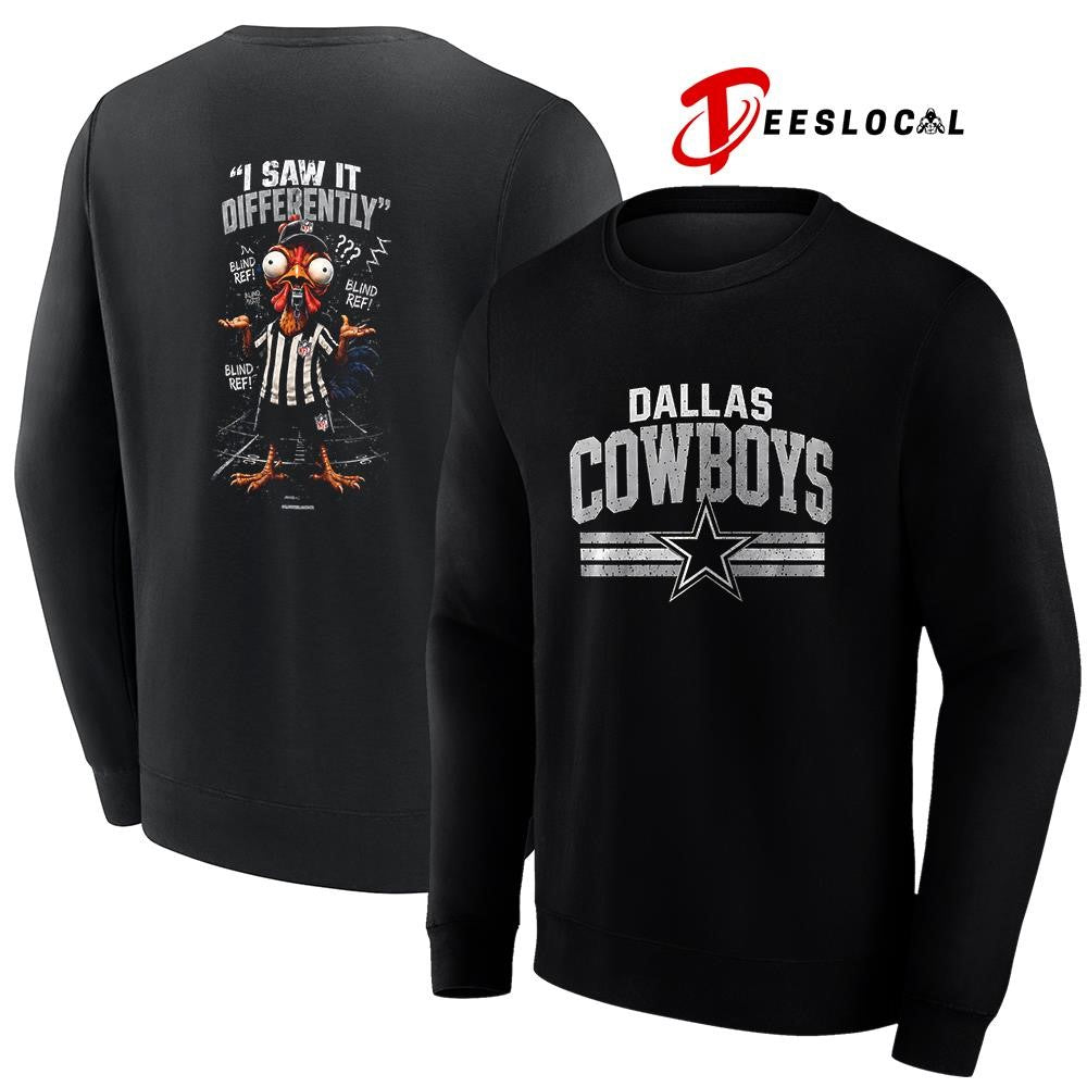 Dallas Cowboys Blind ref I saw it differently shirt