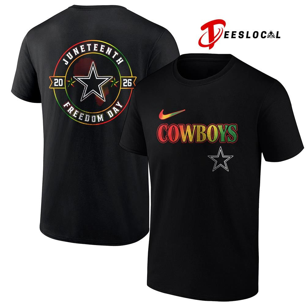 Dallas Cowboys x Juneteenth Strong freedom day logo shirt