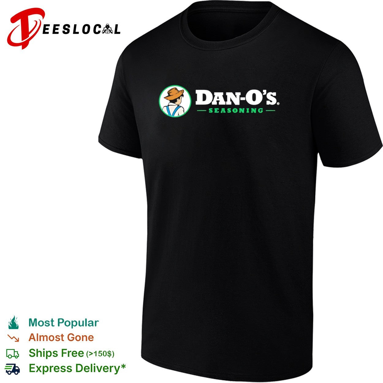 Dan O’s seasoning farmer boy shirt