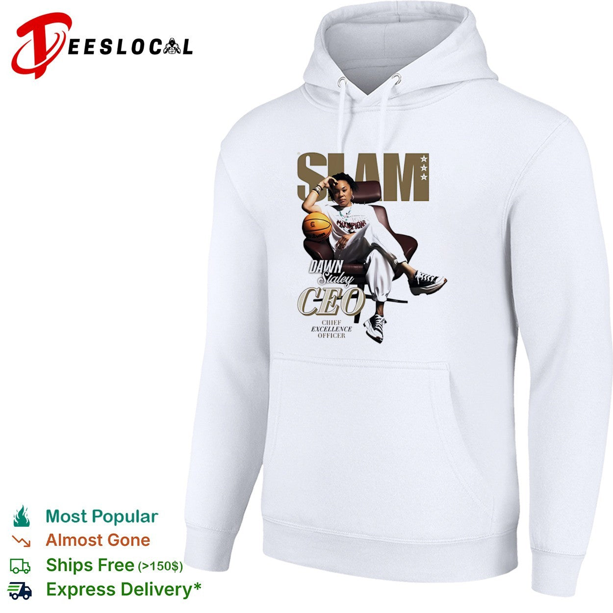 Dawn Staley South Carolina Gamecocks NCAA SLAM CEO Chief Excellence shirt