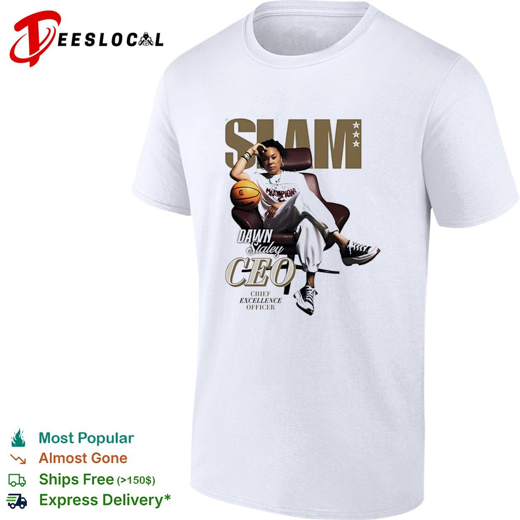 Dawn Staley South Carolina Gamecocks NCAA SLAM CEO Chief Excellence shirt
