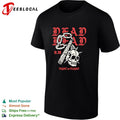 Dead Head BM fight or flight skull gripped by hand shirt
