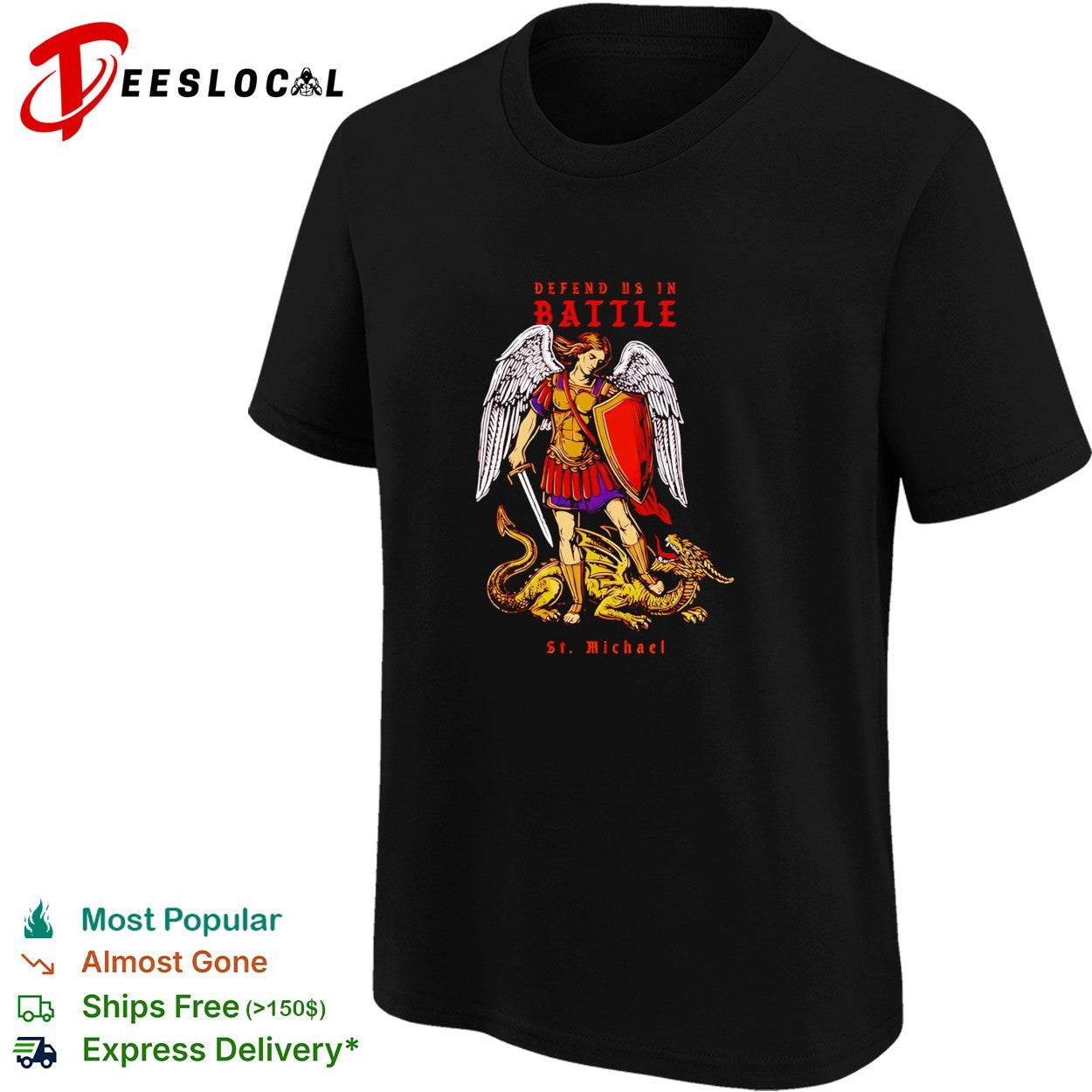 Defend us in Battle St Michael vintage shirt