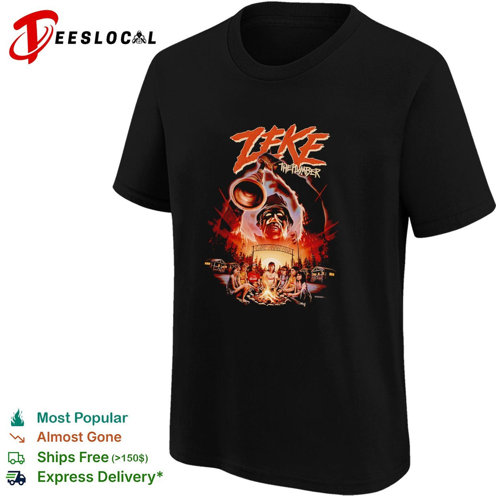 Deke the Plumber Camp Anawanna Salute Your Shorts Horror shirt