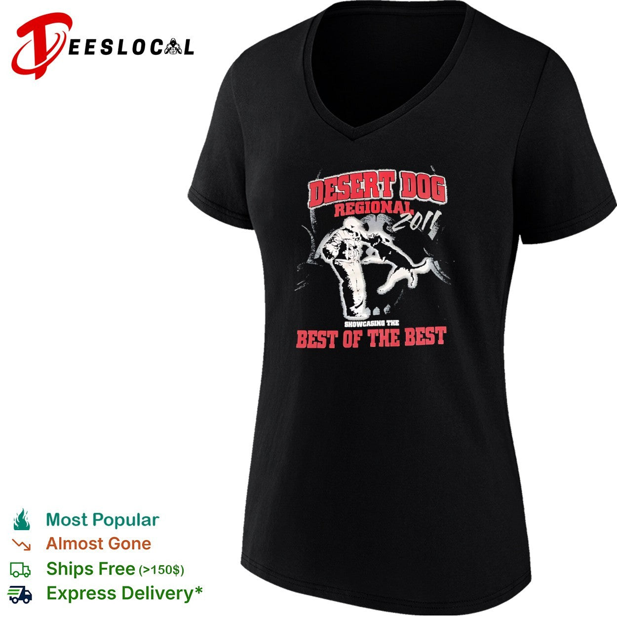 Desert Dog Regional 2011 Showcasing the best of the best Schutzhund K9 training shirt