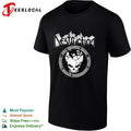 Destruction 100 thrasher inside original German underground thrash skull shirt