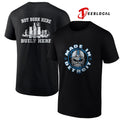 Detroit Lions made in Detroit not born here built here city skyline graphic shirt