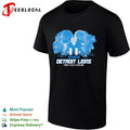 Detroit Lions the R B tour Raymond Brown Ford Field stadium animal faces shirt
