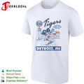 Detroit Tigers Servin you Detroit Style Since 1901 Detroit MI baseball shirt