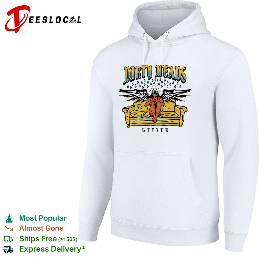 Dirty Heads Better angel on couch alternative rock band shirt