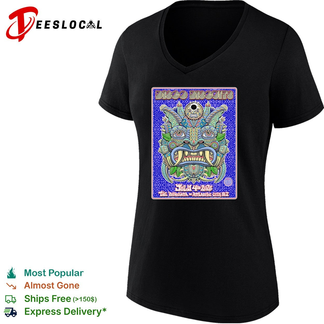Disco Biscuits July 4 2026 The Borgata Atlantic City NJ shirt