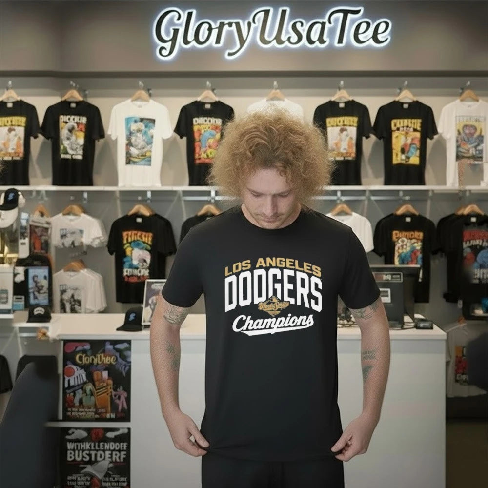 Dodgers World Series Champions 2026 Gold Collection Shirt