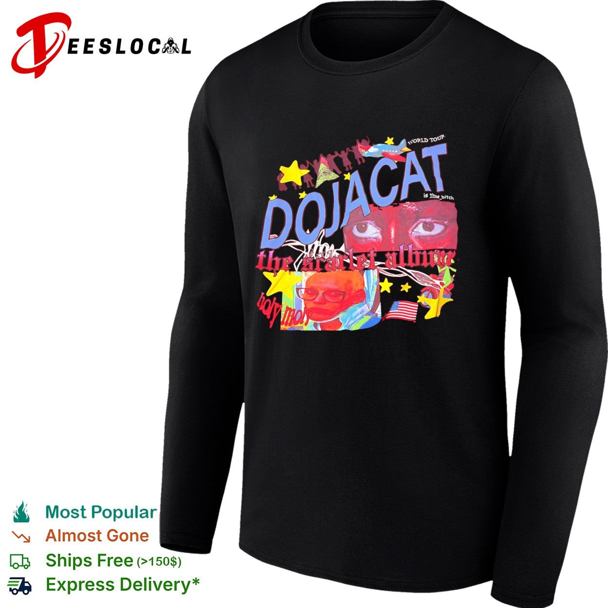 Doja Cat the scarlet album world tour is that bitch holy moly shirt