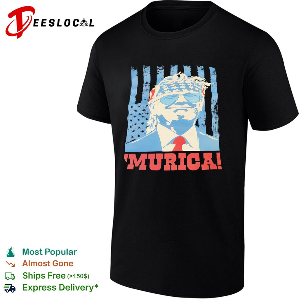Donald Trump Murica American Flag Bandana Patriotic shirt