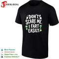 Don’t scare me I fart easily ghost shirt