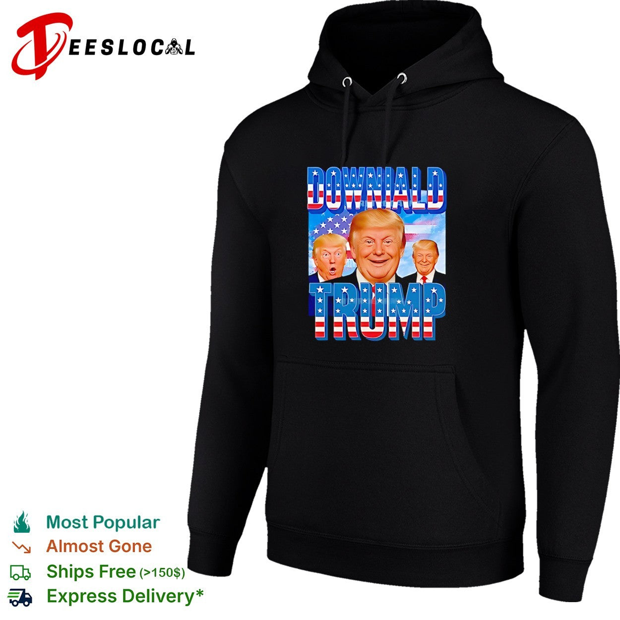 Downiald Trump Donald Trump American Flag shirt
