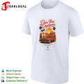 Drive Thru Daydreams In N Out Burger golden hour palm trees retro car shirt