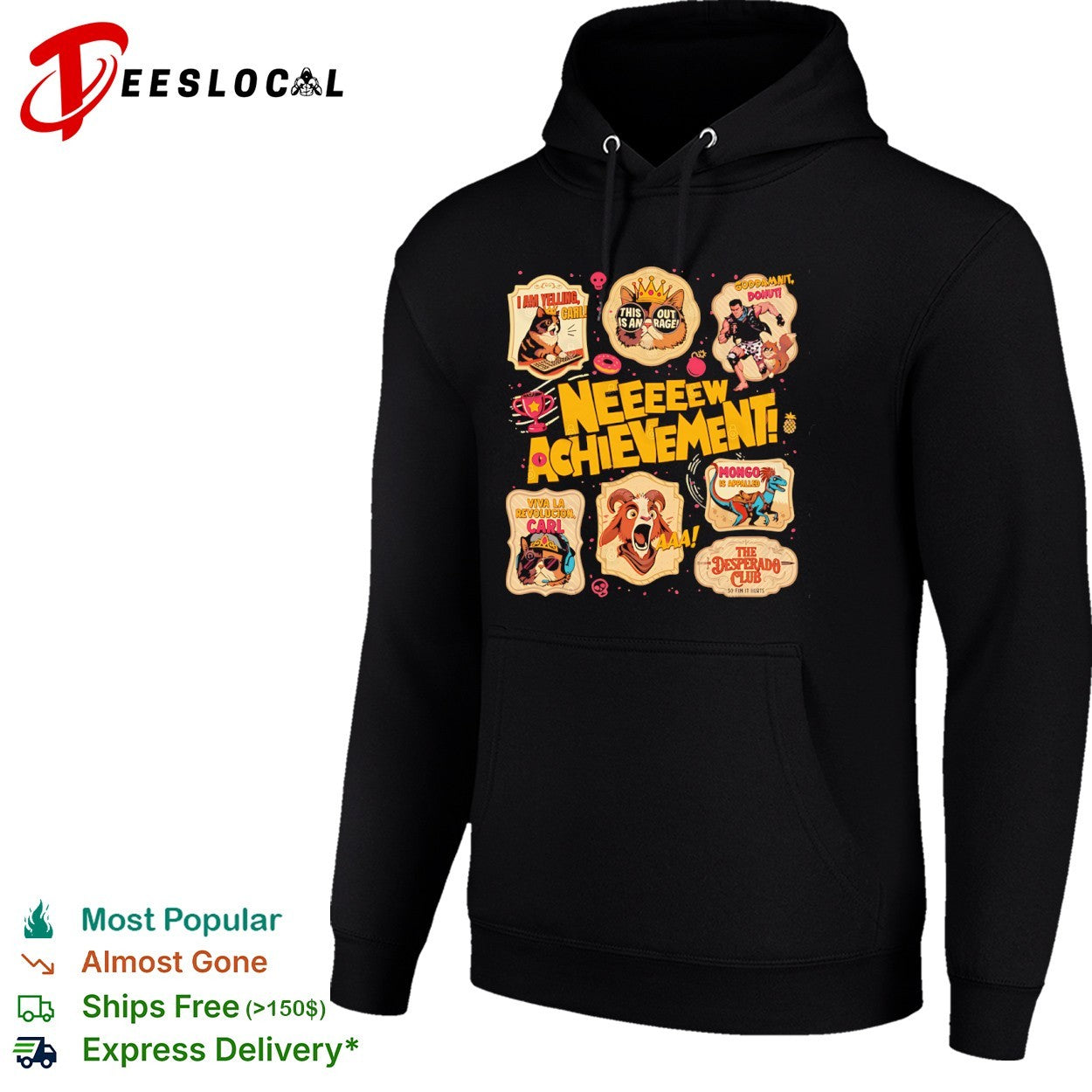 Dungeon Crawler Carl neeeew achievement sticker pack shirt