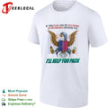 Eagle bisexual flag if this flag and my plethora of beverages offends you I’ll help you pack shirt