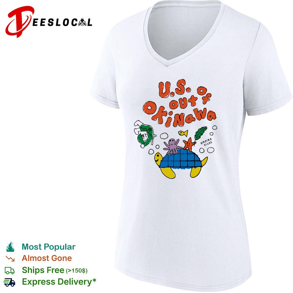 Empire Files turtle US out of Okinawa shirt