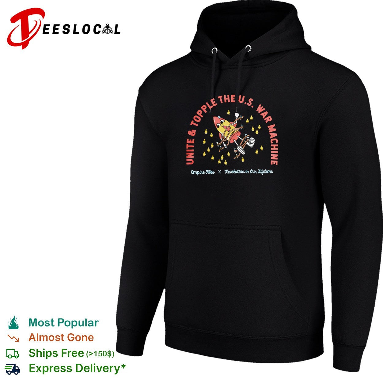 Empire Files unite and topple the United States war machine missile revolution in our lifetime shirt