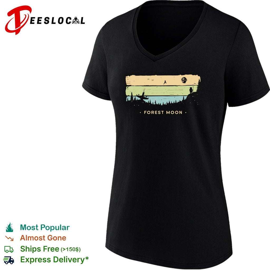 Endor the forest moon Sentinel of the Forest Moon retro shirt