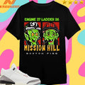 Engine 37 Ladder 26 Mission Hill Boston Fire Shirts