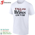 England flag is Braves country shirt