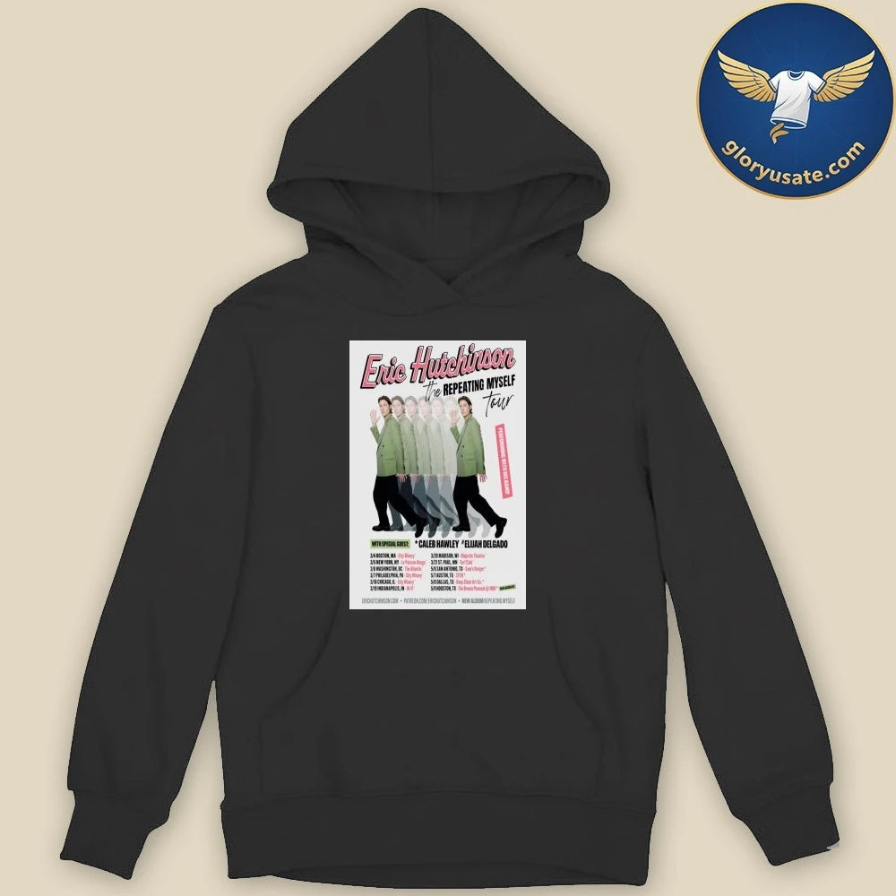 Eric Hutchinson The Repeating Myself Tour 2026 Poster Shirt