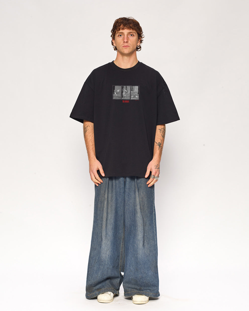 Smurf Noir Oversized Tee
