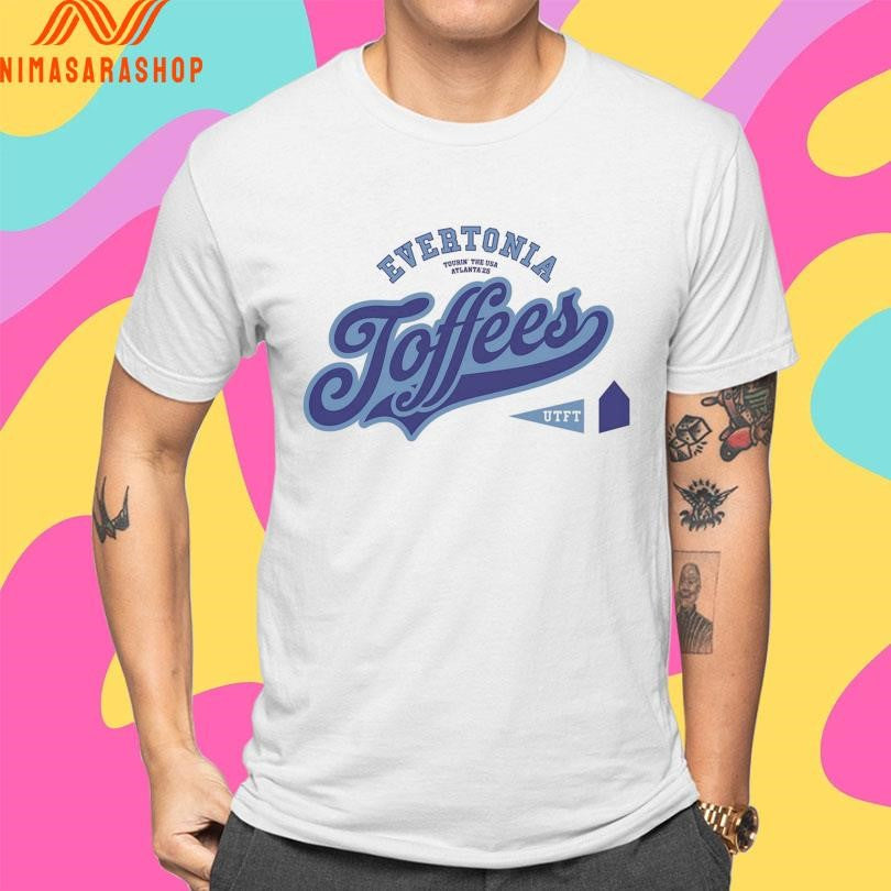 Evertonia Tourin’ The Usa Atlanta ’25 Toffees Utft Shirts