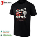 Evil Dead 2 deadite pest control chainsaw shirt