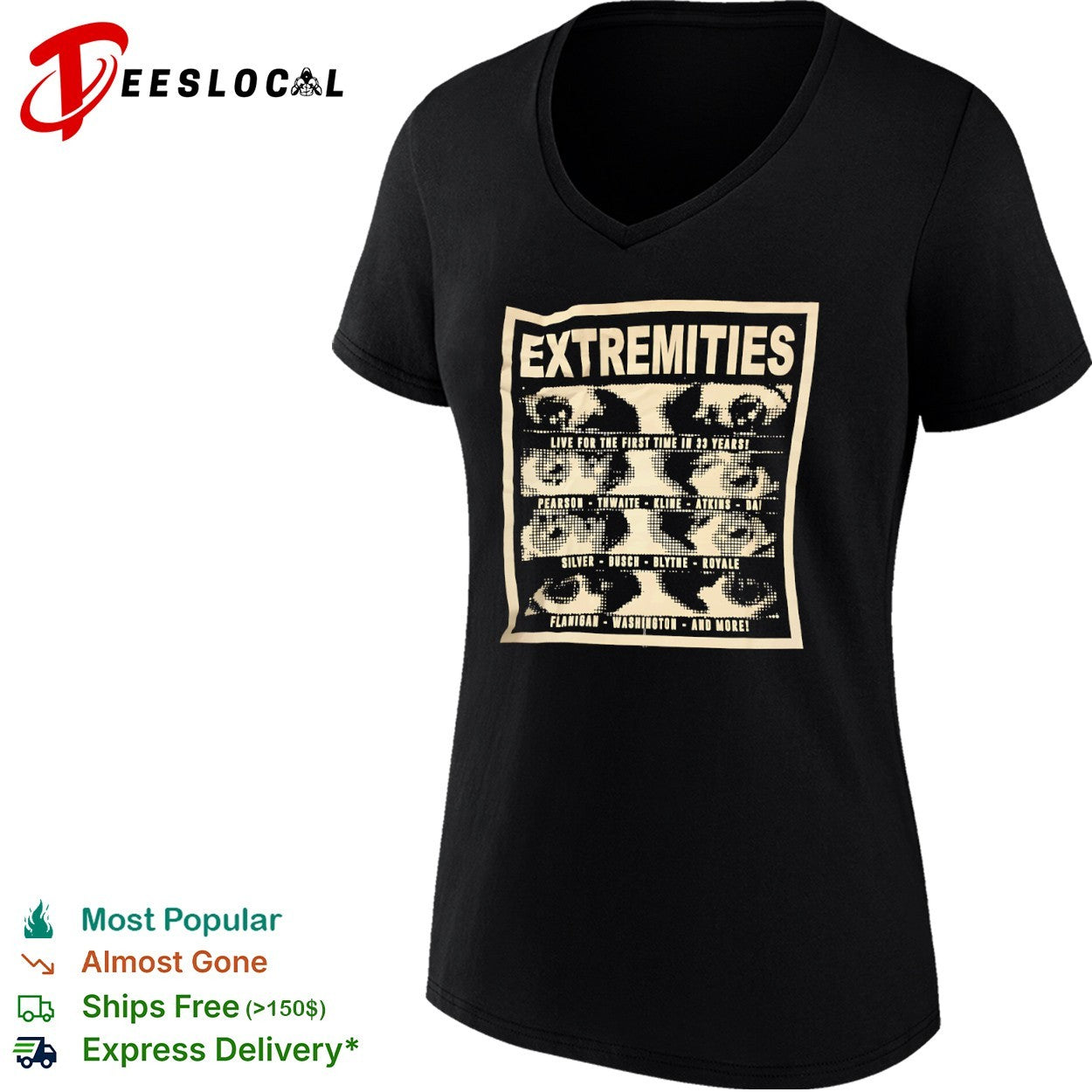 Extremities Live for the First Time in 33 Years Pearson Thwaite Kline Atkins shirt