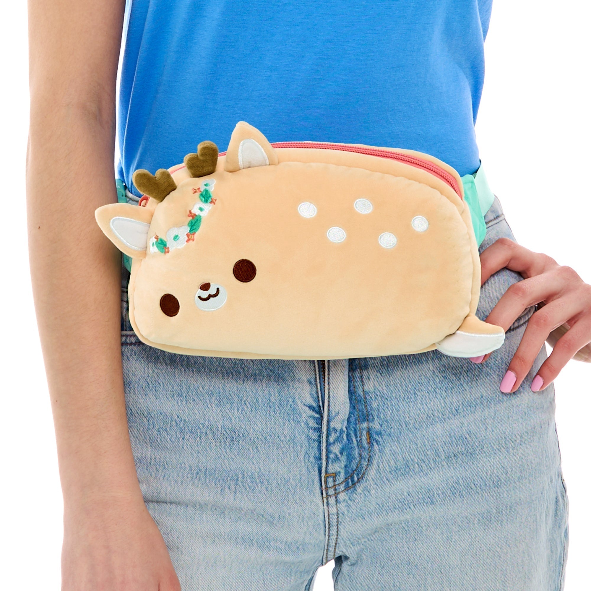 Plushiverse Flora & Fawn-a Plushie Fanny Pack