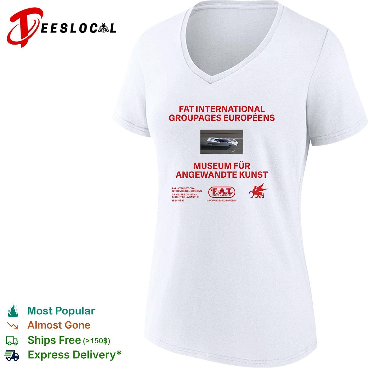 FAT International Groupages Europeens Museum Fur Angewandte Kunst car shirt