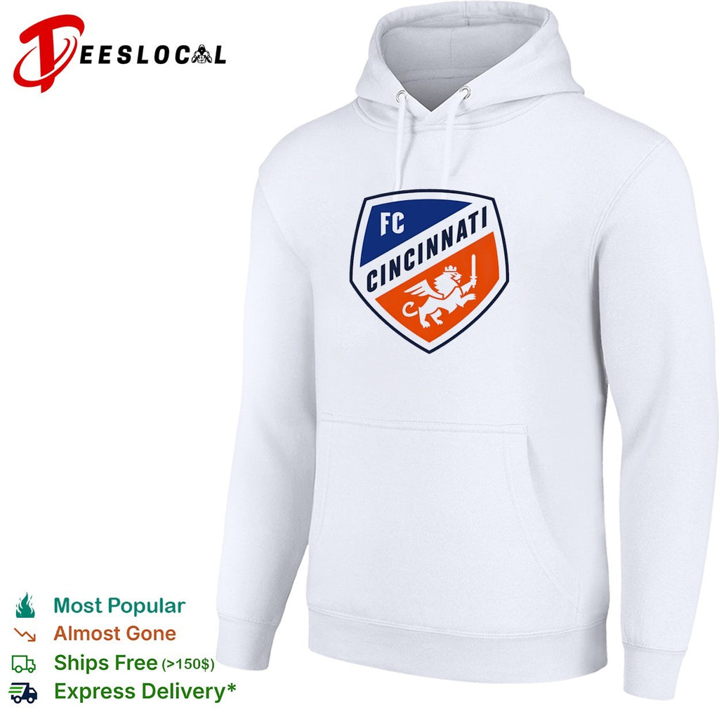 FC Cincinnati soccer club mascot emblem shield shirt